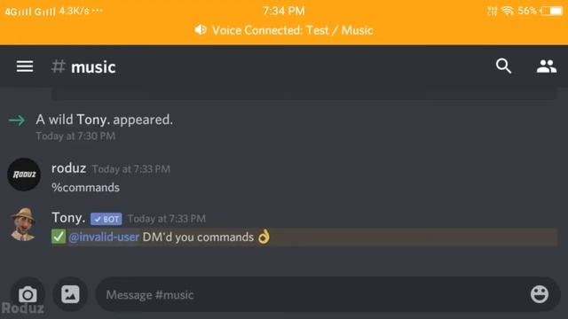 How to setup Tony bot discord very easily on your smartphone Android/iOS | Music & Fun смотреть онлайн