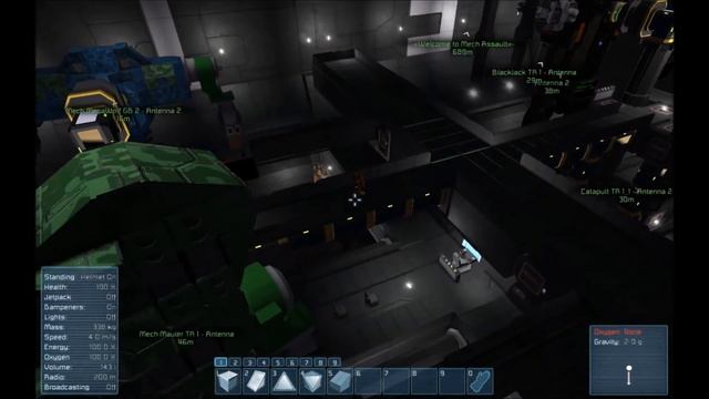 Finished "Bertha" Dropship - Space Engineers смотреть онлайн