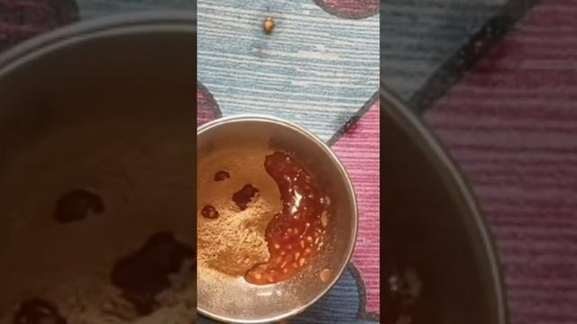 # Diy face pack// Alps goodness pomegranate pawder // instant glowing skin # shorts #yt shorts смотреть онлайн