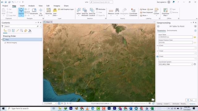 importing csv excel file with xy data to arcgis pro смотреть онлайн