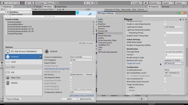 ¿CÓMO GENERAR UN APK O APP BUNDLE EN UNITY? - UNITY TUTORIAL смотреть онлайн