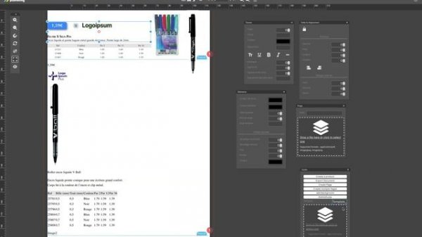 Print drafts management and Adobe InDesign automation with datas from PIM or MDM