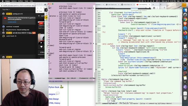 emacs workflow, create html blog archive, modify command log mode. Xah Talk Show 2020-01-14 смотреть онлайн