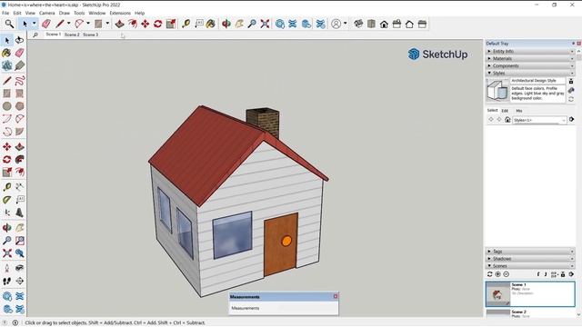 Sketchup How To Export Scenes смотреть онлайн