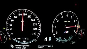 BMW M5 F10  Разгон 0   315 км ч