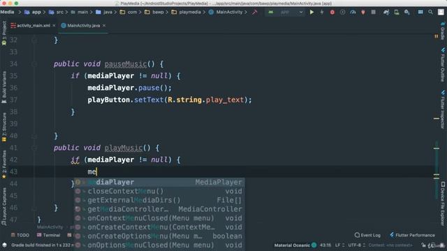 Creating Media Player and Playing Music || #168 смотреть онлайн