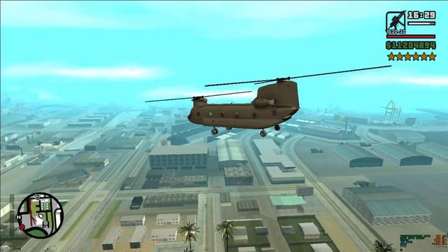 GTA SA. Boeing CH-47 Chinook (MOD) смотреть онлайн