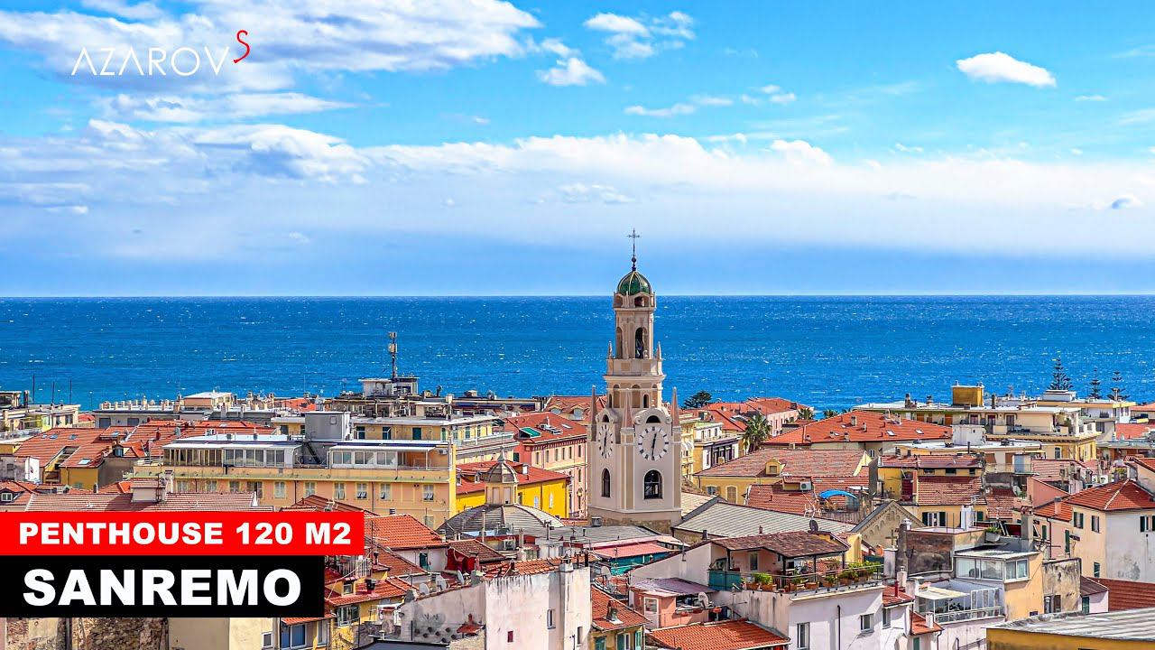 For sale penthouse in San Remo 120 m2