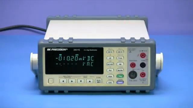 BK Precision Model 2831E - 4 1/2 Digit True RMS Bench Digital Multimeter смотреть онлайн