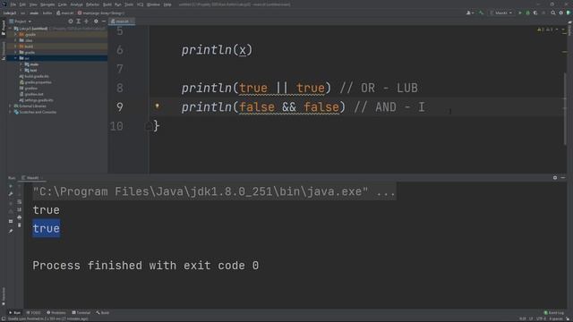 5. Kurs Kotlin - Operatory logiczne смотреть онлайн