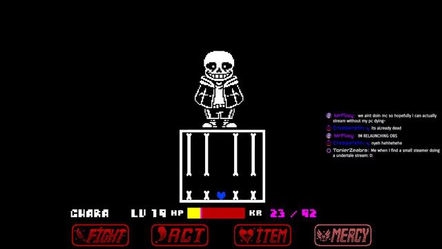 Tryna Beat Undertale Last Breath Sans Phase 1 But i fail miserably смотреть онлайн