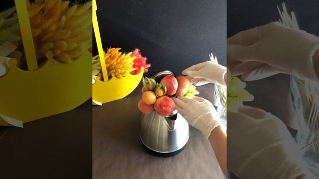Мастеркласс. Оригинальная композиция из фруктов смотреть онлайн