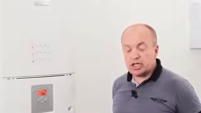 Первый запуск котла BOSCH Gaz Бош Gaz 6000 2000 смотреть онлайн