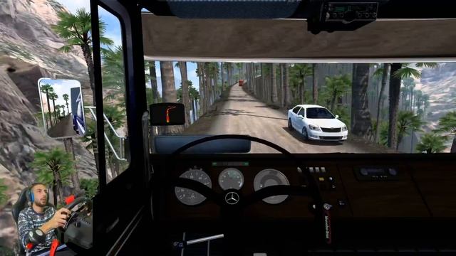 ETS2 1.43-MERCEDES LPS 1632 -  محاكي الشاحنات طريق الموت  مرسيدس قديم