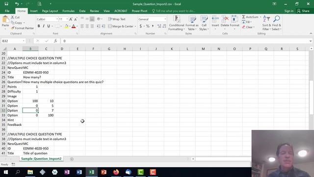 Using Excel CSV to Create an Online Quiz in D2L Brightspace смотреть онлайн
