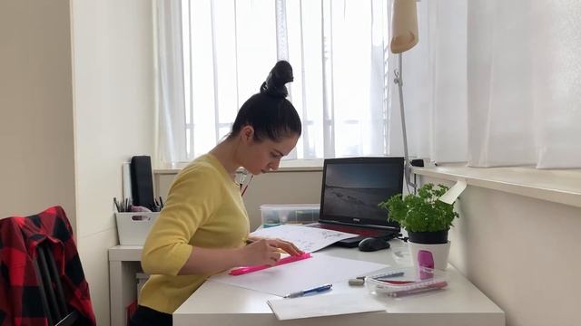 РИСУЙ СО МНОЙ . УЧИСЬ СО МНОЙ . Study with me смотреть онлайн