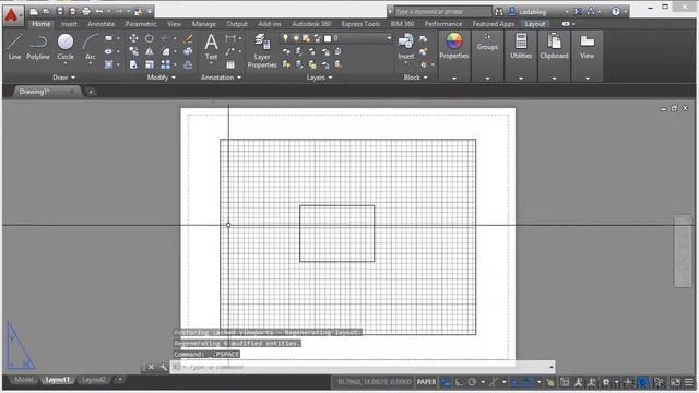 AutoCAD 2015 Tutorial - An Introduction To Model And Paper Space (eng-xp.com) смотреть онлайн