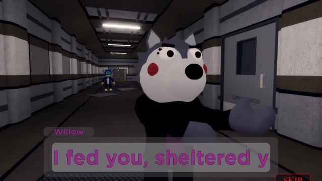 Willow VS Tigry Fight Cutscene | Roblox Piggy смотреть онлайн