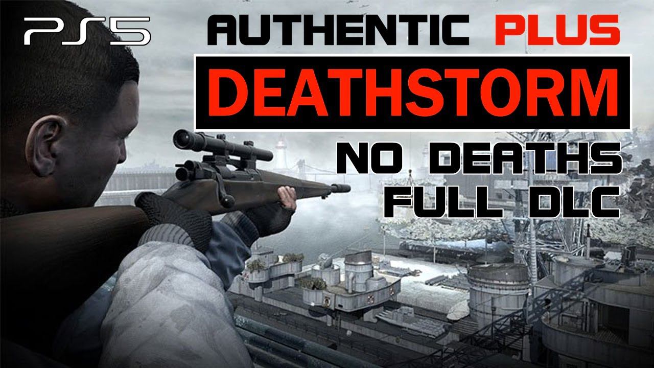 Deathstorm FULL DLC - Sniper Elite 4 - PS5 Full Walkthrough Authentic Plus смотреть онлайн