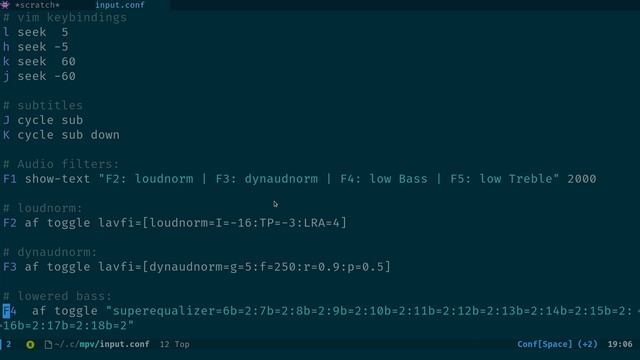 mpv conditional profile for youtube, terminal progress bar and hiding error messages смотреть онлайн