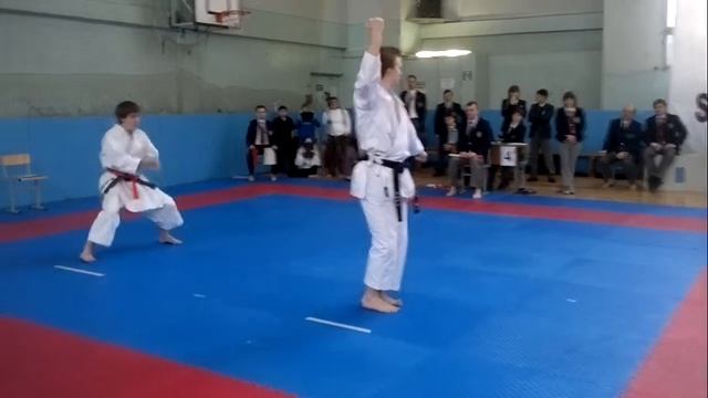 Russian Shotokan Championship 2013. Nedbaylo Sergey SHIRO Bassai Dai