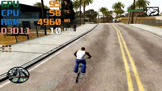 GTA Trilogy: San Andreas (AMD A6, Radeon R4 Graphics) Low End PC (512MB) смотреть онлайн