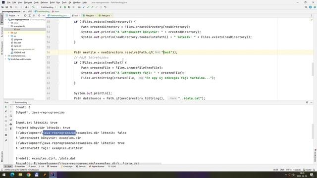 [Java v111] Path és Files osztályok смотреть онлайн