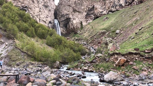 Водопад Султан в Джилы-Су. Релакс видео смотреть онлайн
