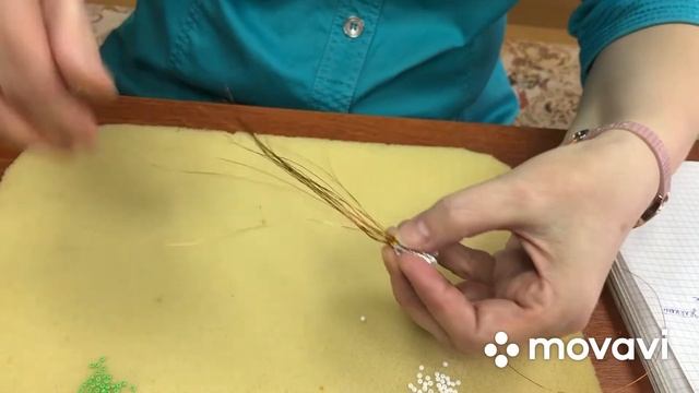 Мастер-класс по бисероплетению "Ромашка". смотреть онлайн