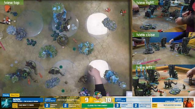 Quest of Champions - Game 1 - Fyreslayers vs Nighthaunt смотреть онлайн