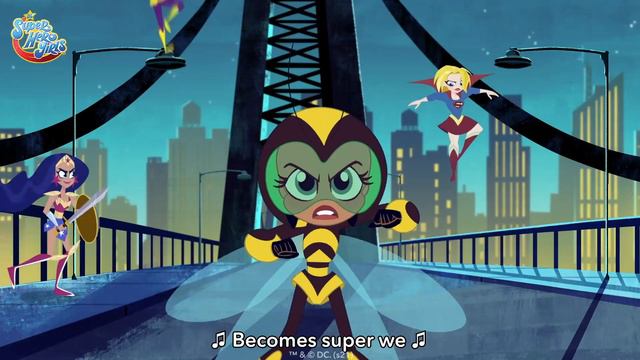 DC Super Hero Girls | Theme Song Music Video! Sing Along 🎤 | @dckids смотреть онлайн