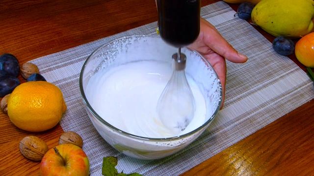 Рецепт десерта из 3 ингредиентов! Нет духовки! Никаких яиц! Никакого желатина! Н