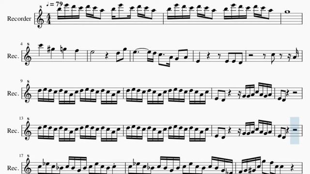 Recorder Sheet Music: How To Play Shinunoga E Wa By Fujii Kaze