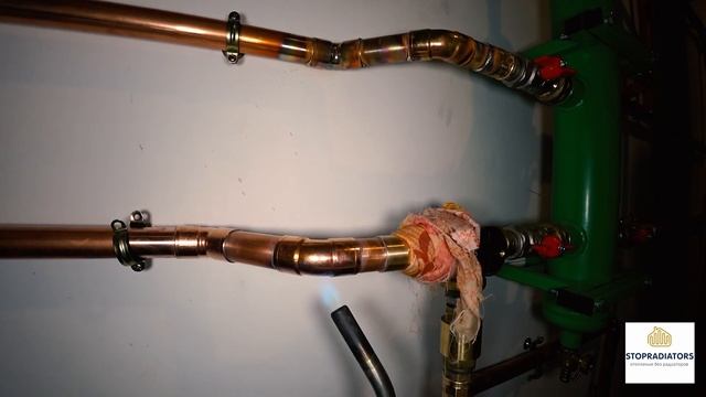 Пайка медной трубы для новичков смотреть онлайн