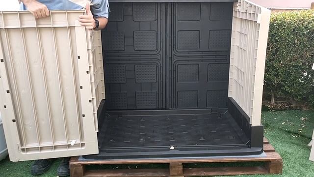 KETER Store it OUT MIDI 800 L - Box da esterno x Pompa Piscina o Attrezzi - Recensione e Montaggio смотреть онлайн