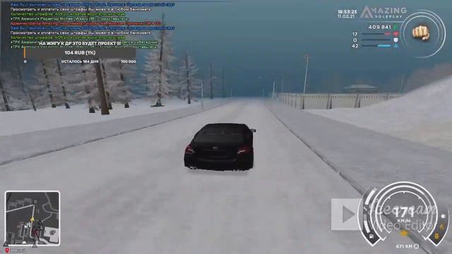 Утроили ТУСУ НА РЫБАЛКЕ ПРИШЕЛ АДМИН!!!Amazing RP смотреть онлайн