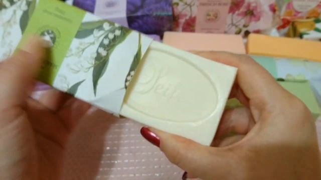 Распаковка мыла в посылке из Германии! 3 часть! Nesti Dante , Relax & Enjoy
