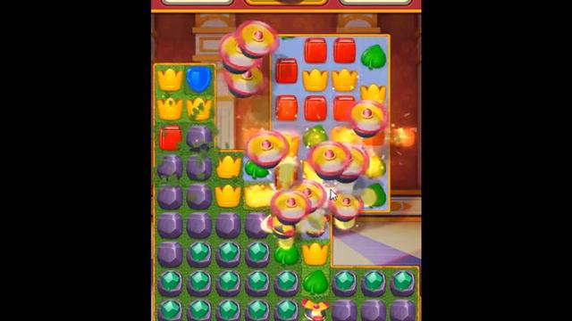 Royal Match Level 1525 - NO BOOSTERS GAMEPLAY 👑 | SKILLGAMING ✔️