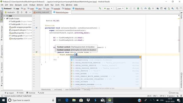 Toast Message in Android Example ( 2020) смотреть онлайн