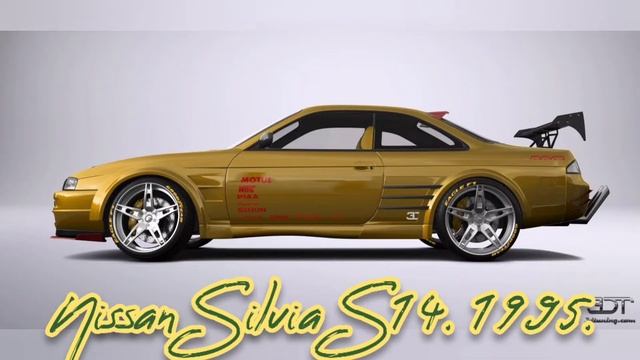 Nissan Silvia S14. 1995. смотреть онлайн