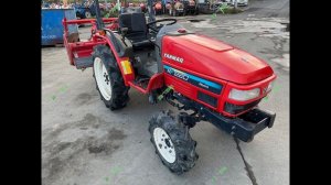 Yanmar AF220 трактор японский в комплекте с Почвенной фрезой R-214 (рабочая ширина 140 см.)