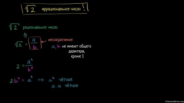 √2 является иррациональным смотреть онлайн