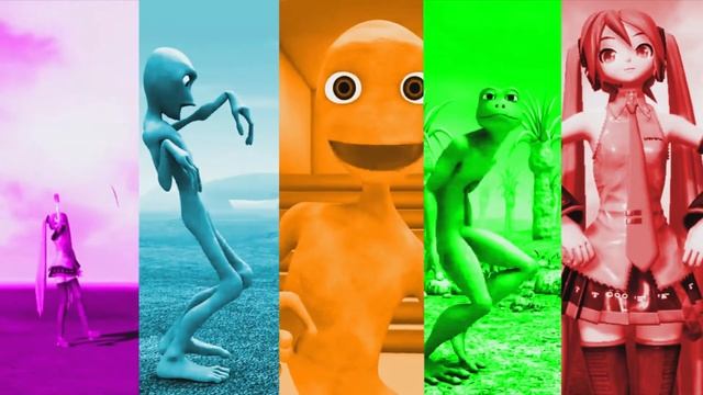 Ievan Polkka Vs Dame Tu Cosita Vs Patila Vs Me Kemaste - El Taiger - Green Alien - Dance Challenge