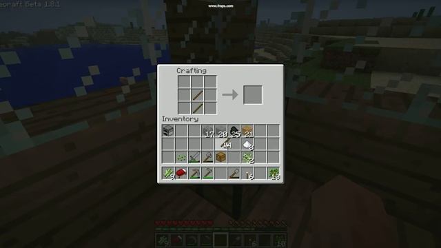 Как сделать топор из булыжника в майнкрафт. смотреть онлайн