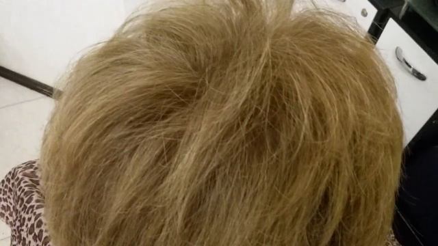 Окрашивание седины. 1