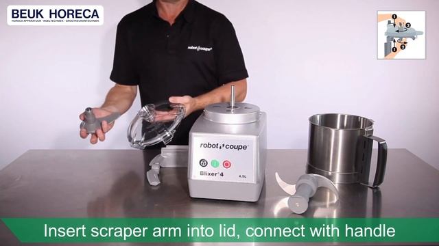 Robot Coupe Blixer 4 Montage & Gebruik - Beuk horeca смотреть онлайн
