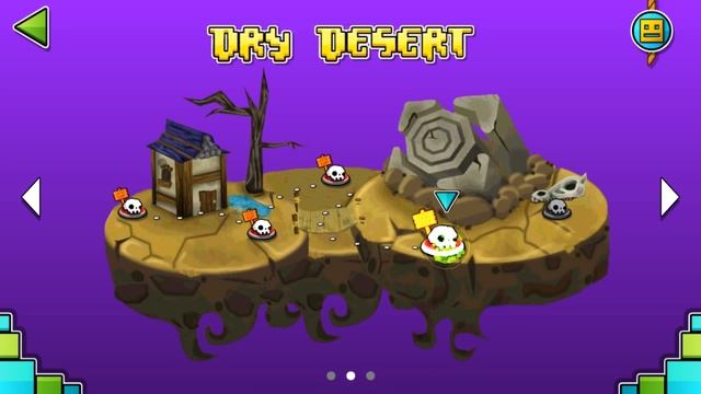 DRY DESERT 100% (1-5 Levels) (Test Fan-Made) | Geometry Dash World | New Island смотреть онлайн