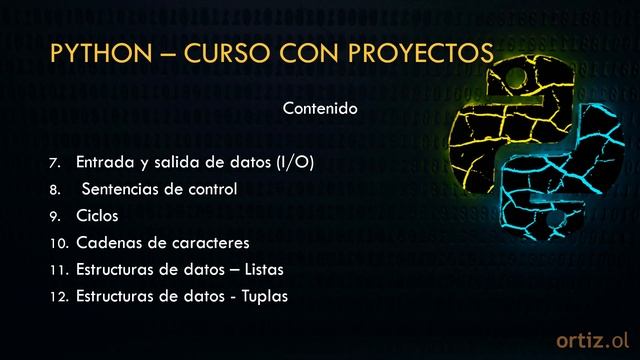 Python Curso V2: 1 Bienvenida al Curso Python con Proyectos - Presentación Contenidos Estudio смотреть онлайн
