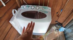 СТИРАЕМ НА ДАЧЕ БЕЗ ЦЕНТРАЛЬНОГО ВОДОПРОВОДА. Обзор стиральной машинки СЛАВДА WS-70 PET