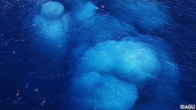 Underwater volcano eruption observed off the coast of the Canary Islands смотреть онлайн